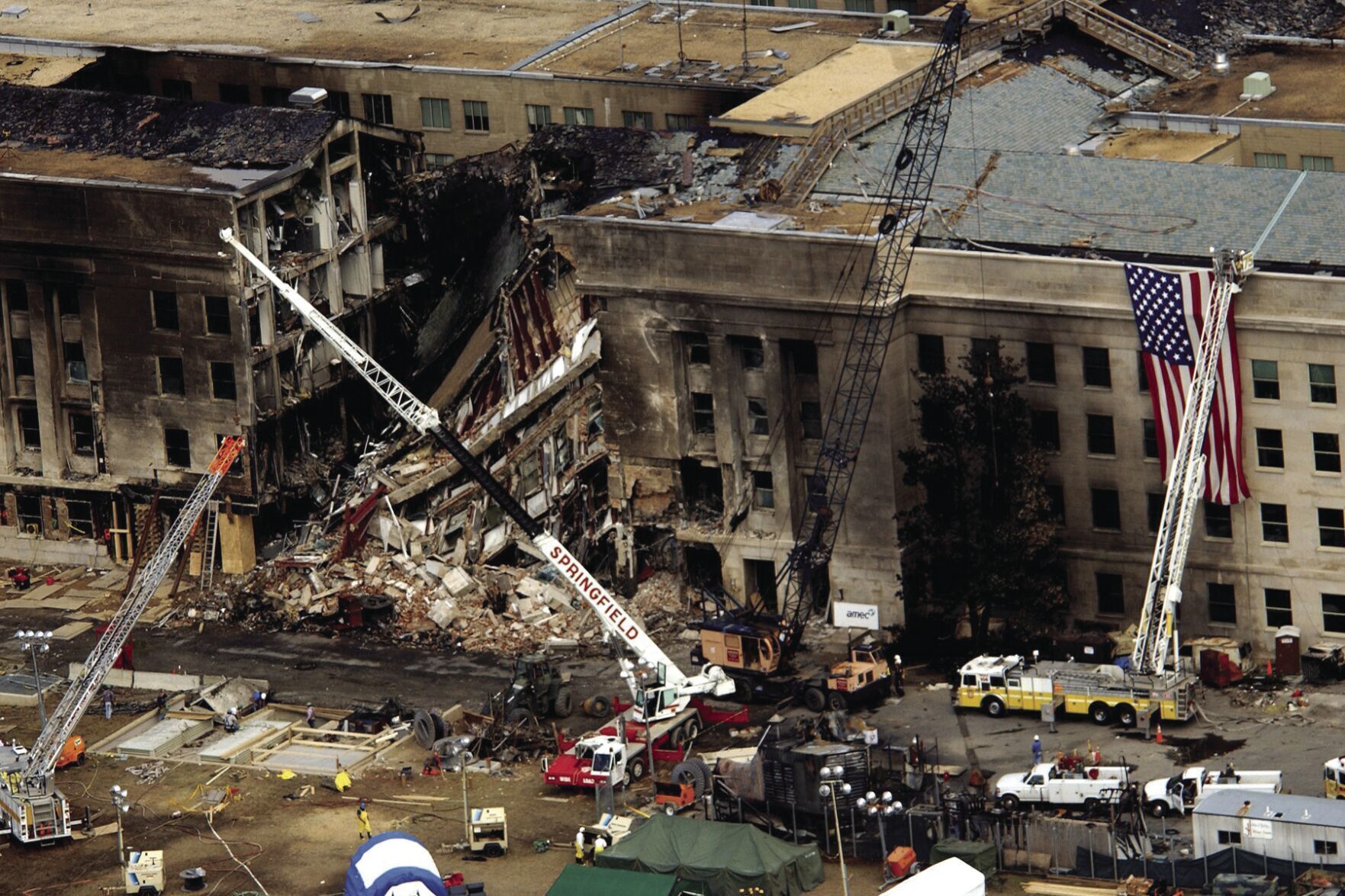 Pentagon damage